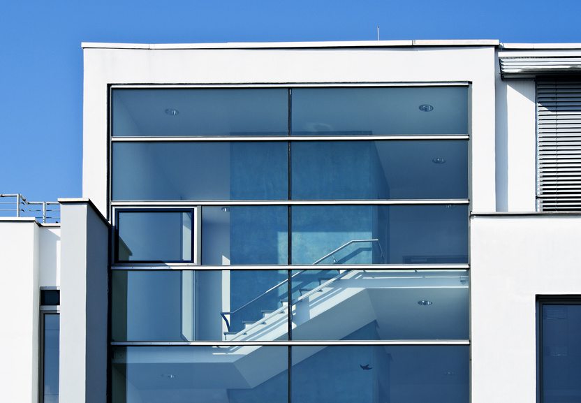 Treppenhaus gereinigt von aussen